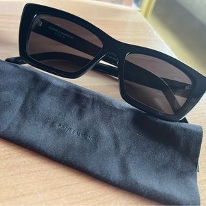 YSL Black Mica Sunglasses